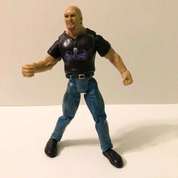 1999 WWE Titan Tron Stone Cold Steve  Austin Jakks Wrestling Action Figure - Picture 1 of 10